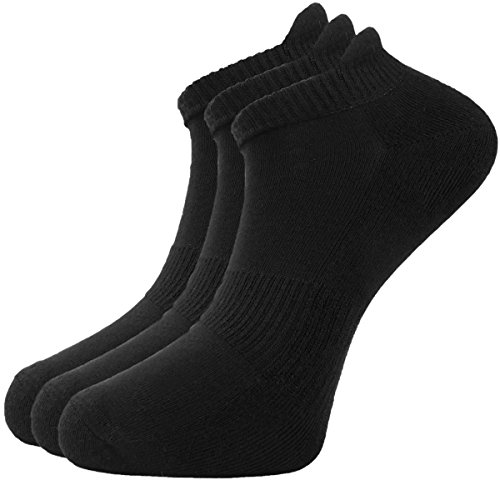 Bamboe | sneaker | sokken | 1 paar | zwart | maat 37-41