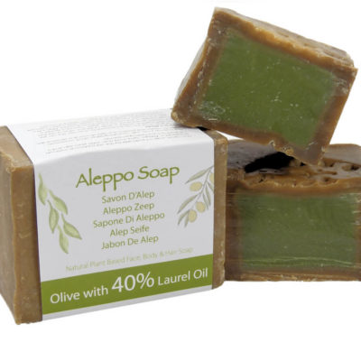 Natuurlijk Traditionele Aleppo zeep met 40% Laurier olie