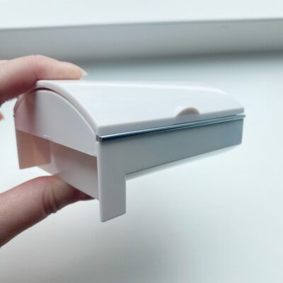 Whype - Dispenser wit - Met Tesa plakstrip - ophangen zonder gaten